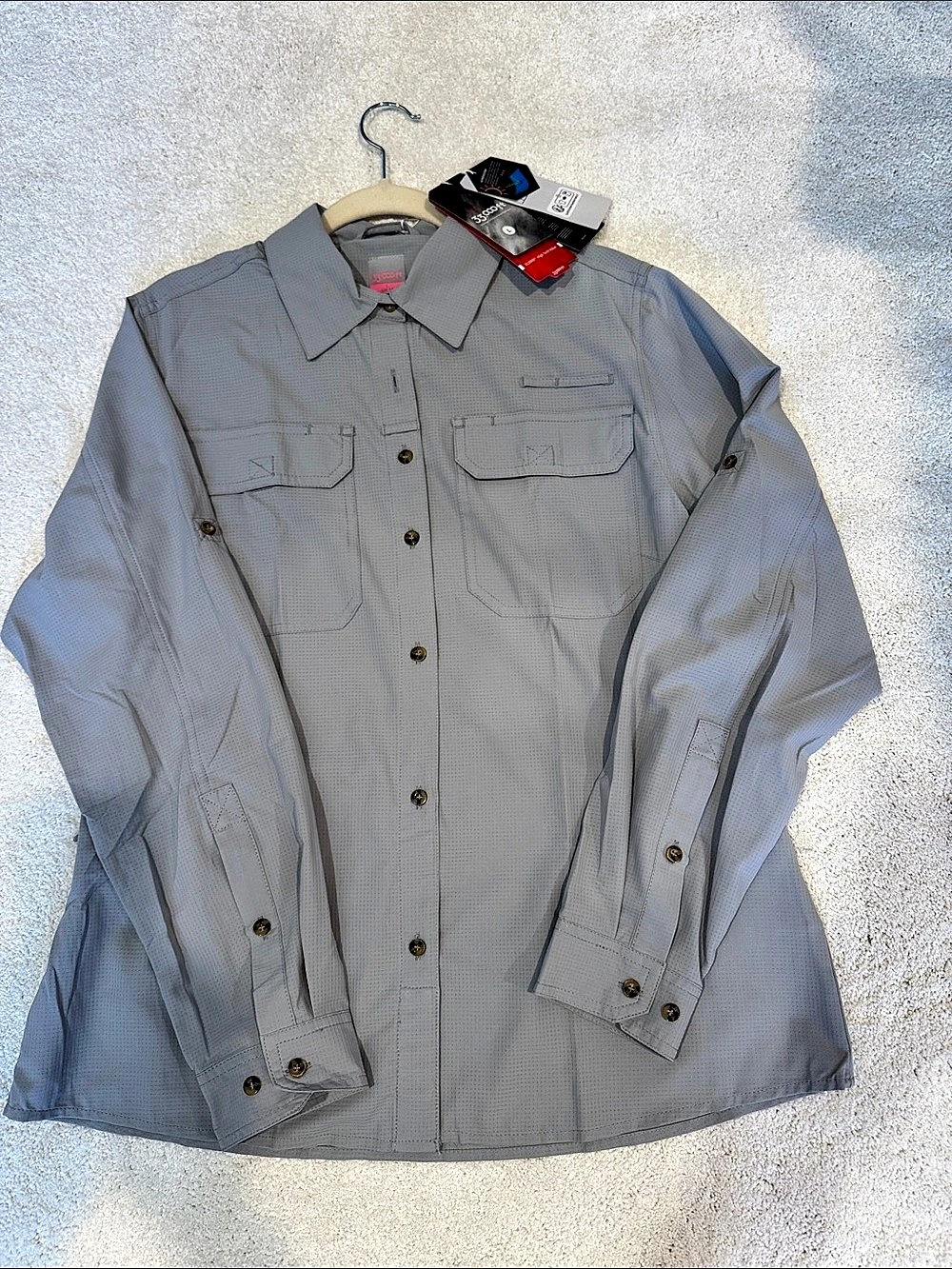 33,000ft Women's UPF 50+ Sun Protection Long Sleeve Hiking Shirt + Hiking Shirt